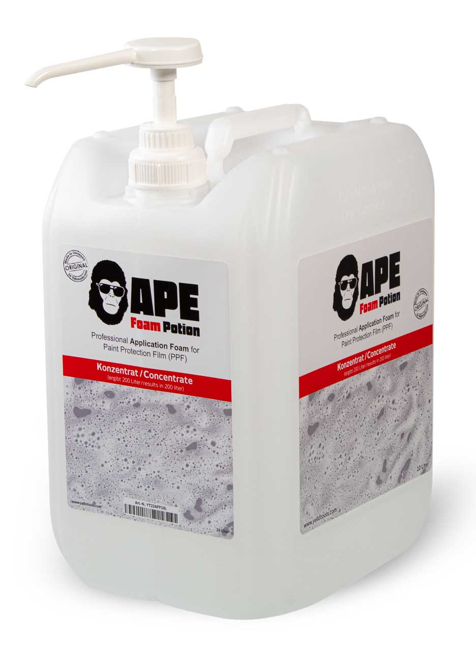 Yellotools APE FoamPotion 10 Liter Kanister mit Dosierpumpe 10 ml