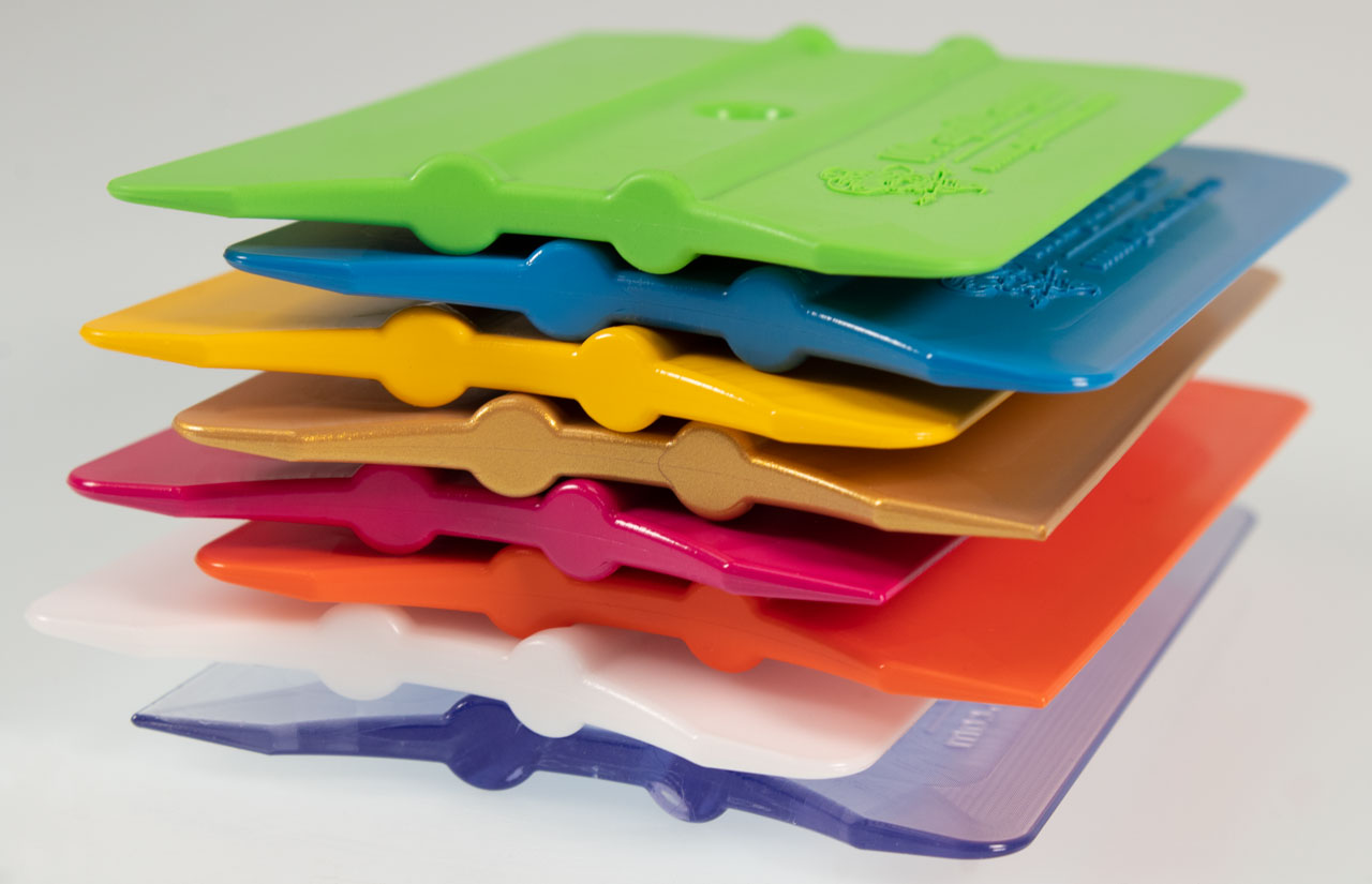 Yellotools WrapDragon Folienrakel Varianten Seitenansicht