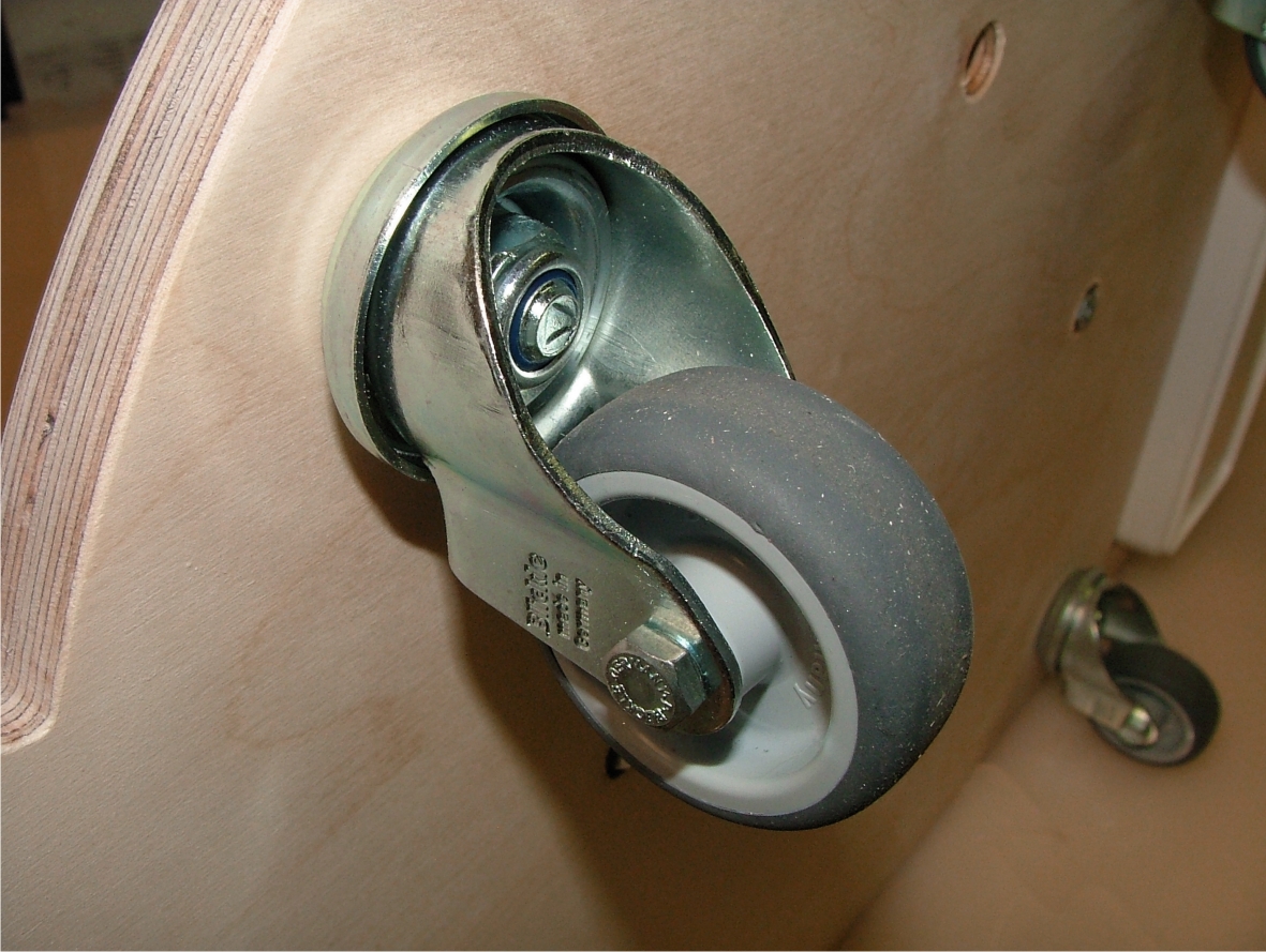 Yellotools Twister Detailbild Schwerlastrolle Unterseite