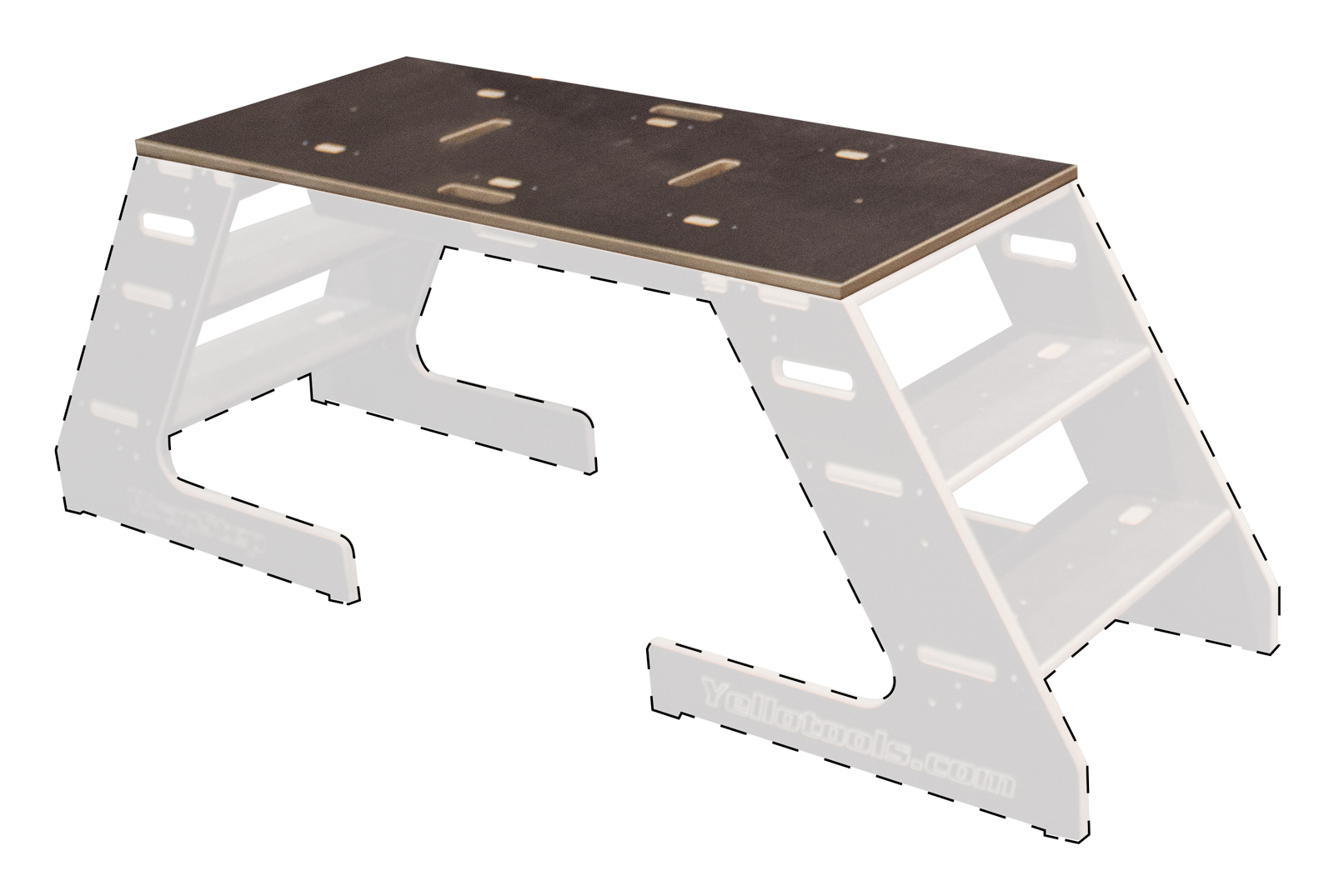 Yellotools WrapStep Walk Verbindungsplatte für WrapStep Leitern