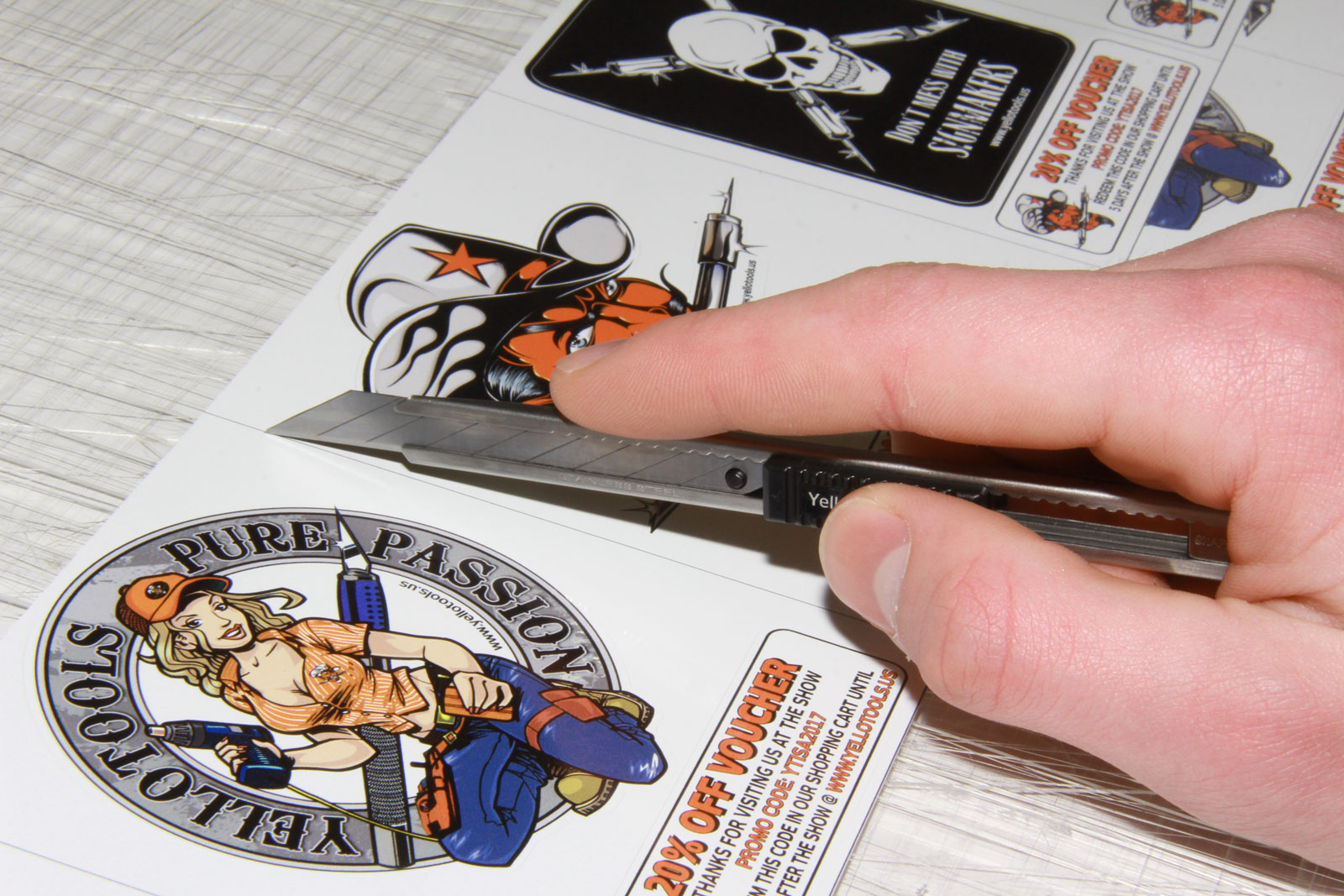 Yellotools YelloCut Slim Anwendung